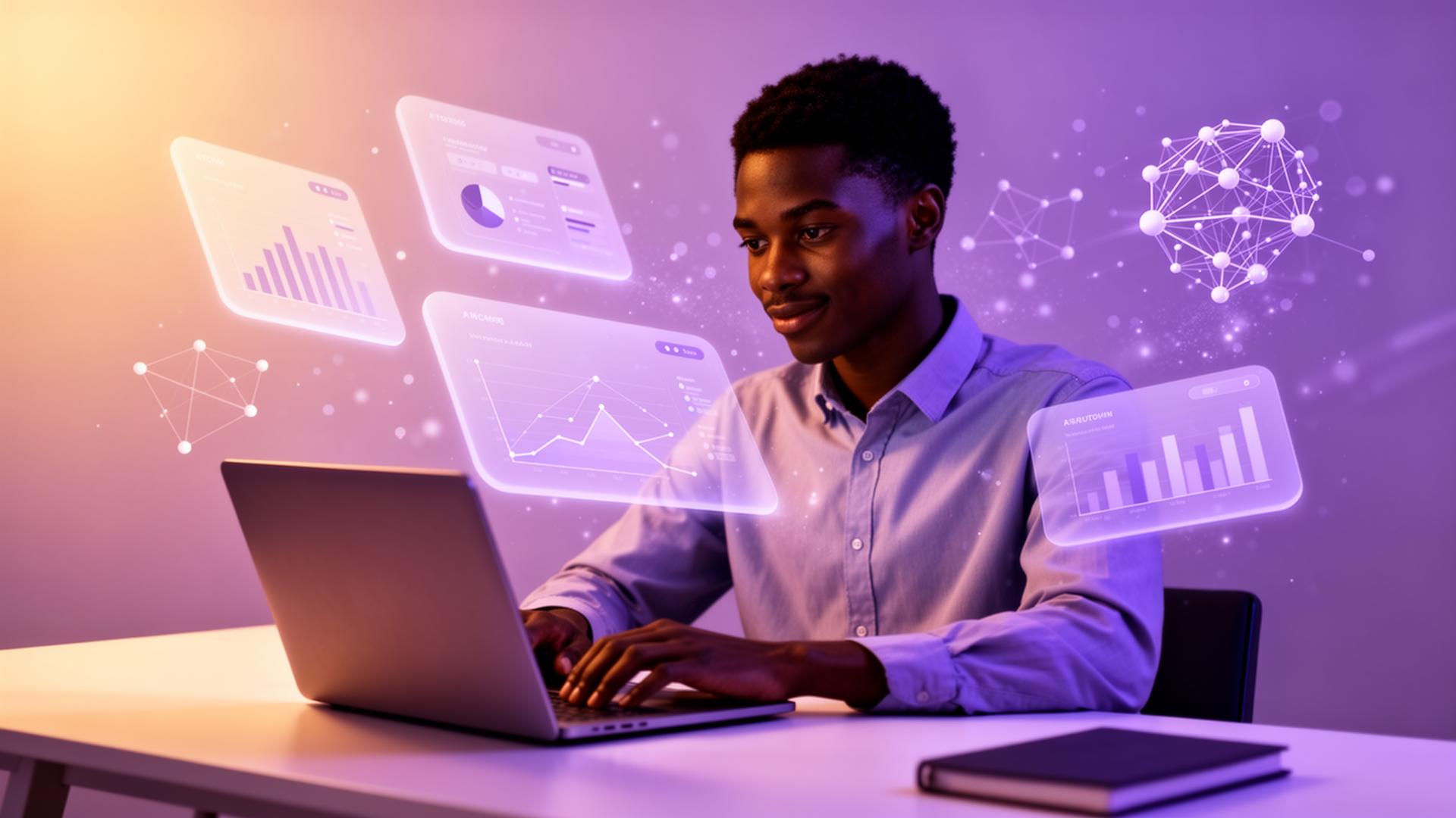 Student building a global tech career